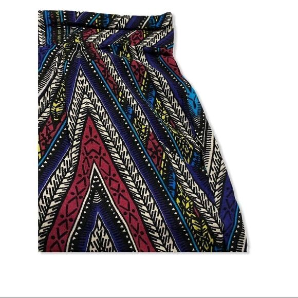 Mossimo Supply Co. Aztec Print High Waisted Pull On Shorts - Picture 7 of 7
